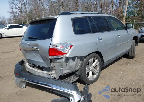 2012 Toyota Highlander Limited V6 from USA, damaged, VIN 5TDYK3EH6CS052456